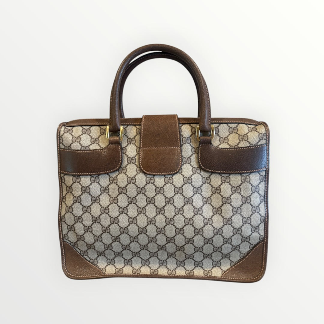 GUCCI GG SUPREME TOP HANDLE BAG