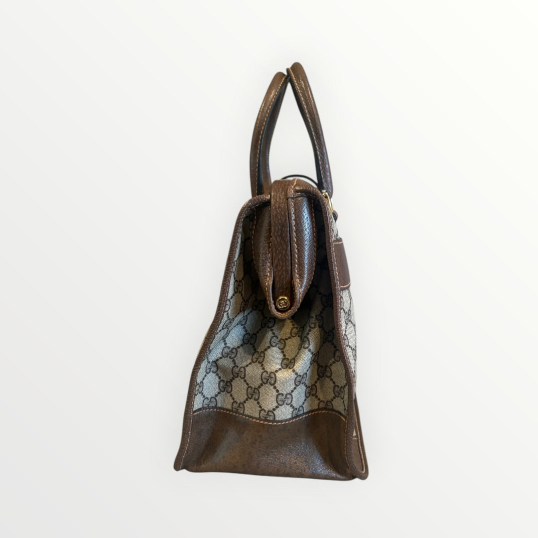 GUCCI GG SUPREME TOP HANDLE BAG