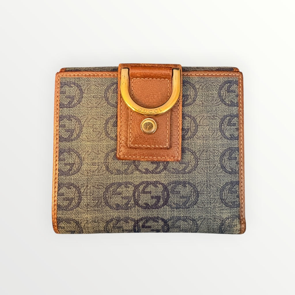 GUCCI DENIM ABBEY WALLET