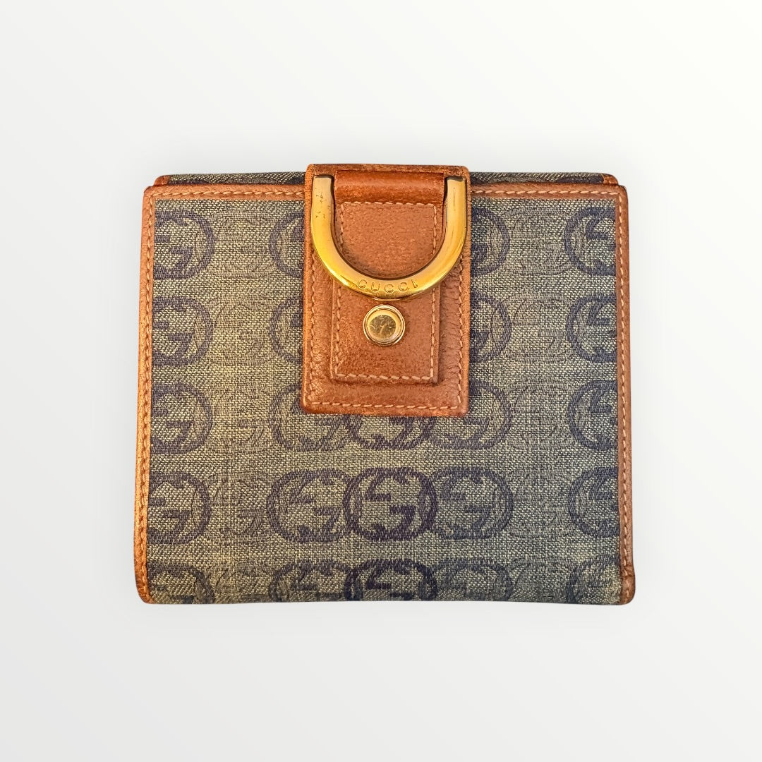 GUCCI DENIM ABBEY WALLET