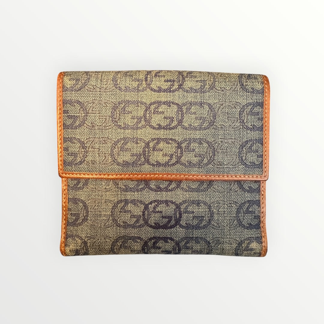 GUCCI DENIM ABBEY WALLET