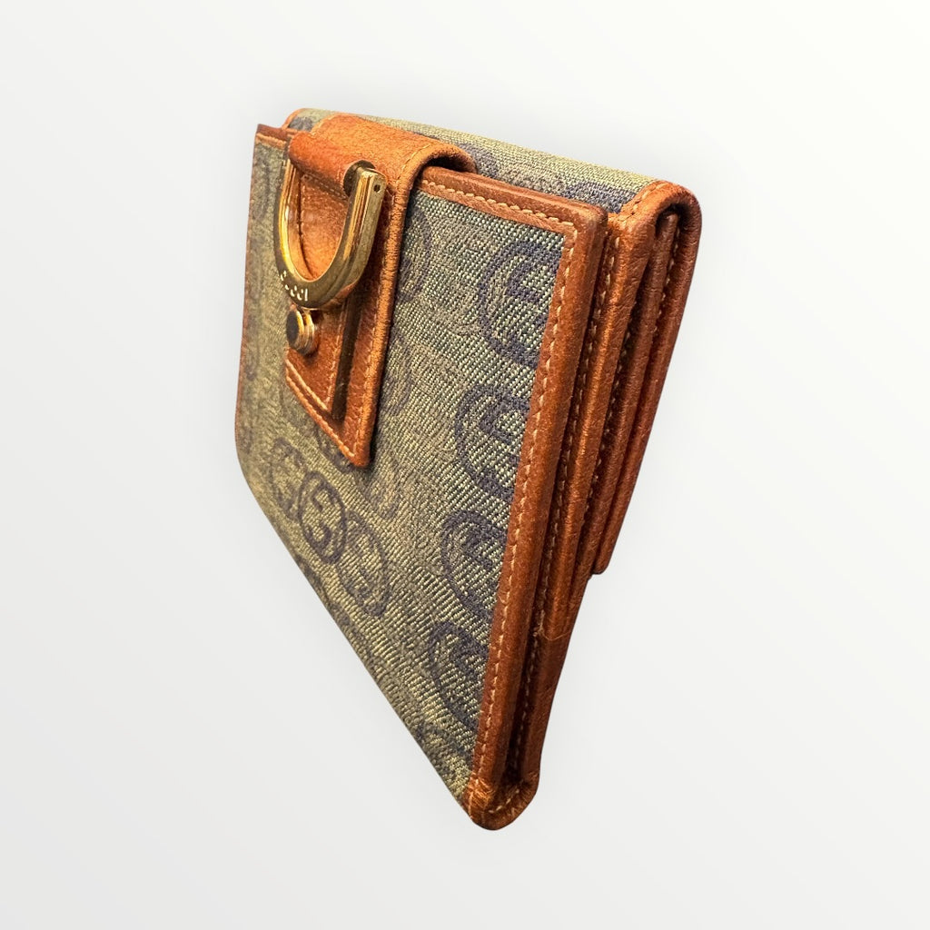 GUCCI DENIM ABBEY WALLET