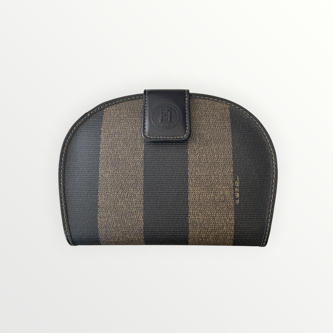 FENDI PEQUIN HALF MOON WALLET