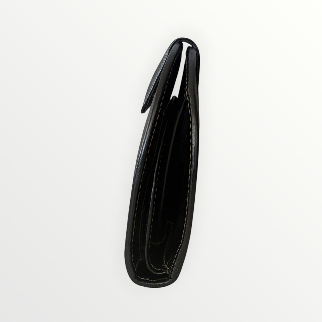 FENDI PEQUIN HALF MOON WALLET