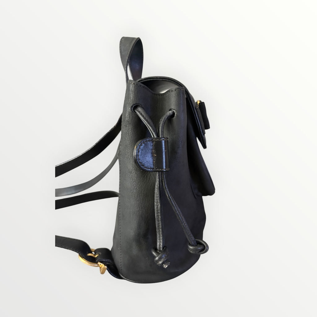 FERRAGAMO VARA BOW DRAWSTRING BACKPACK