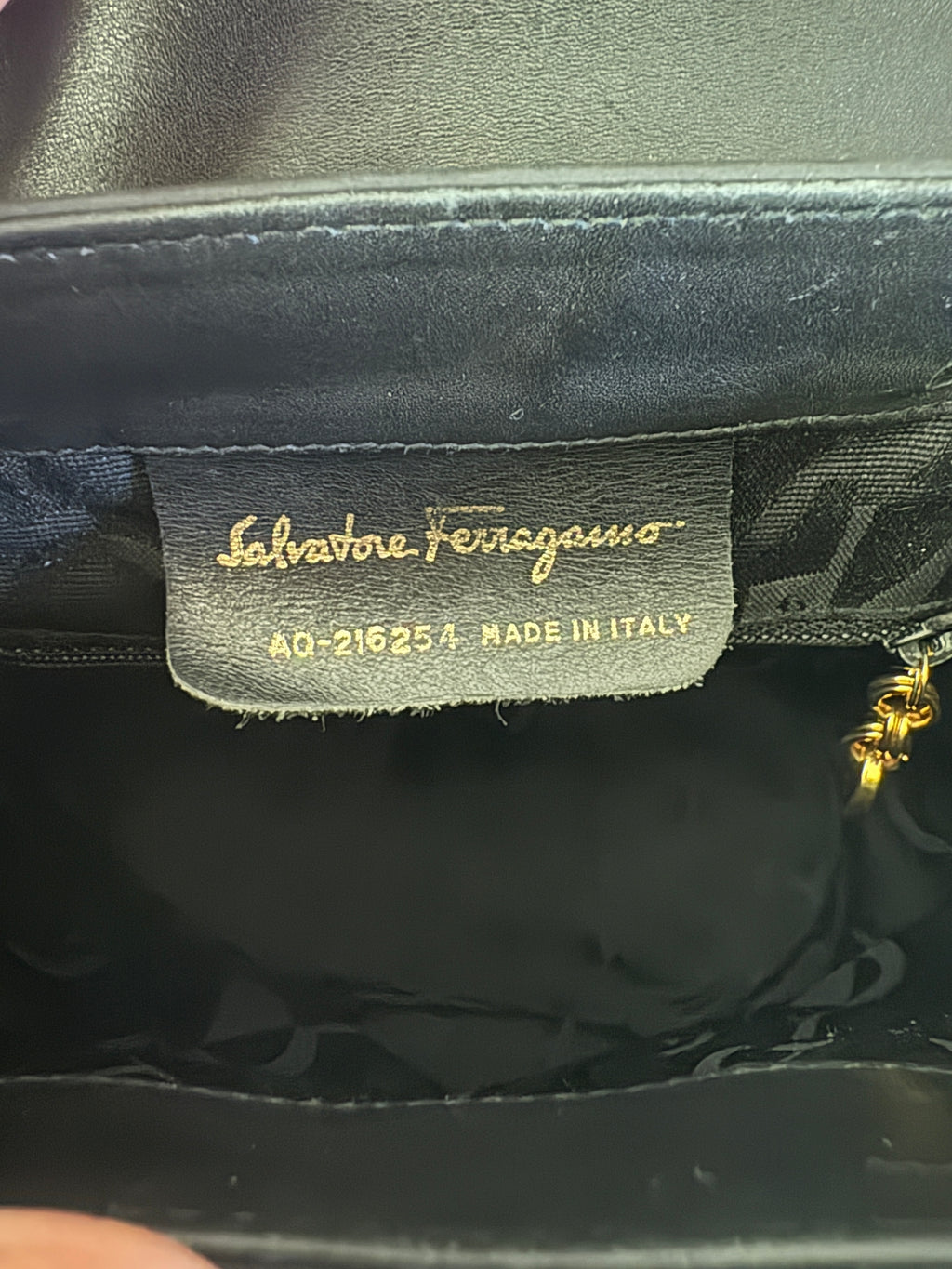 FERRAGAMO VARA BOW DRAWSTRING BACKPACK