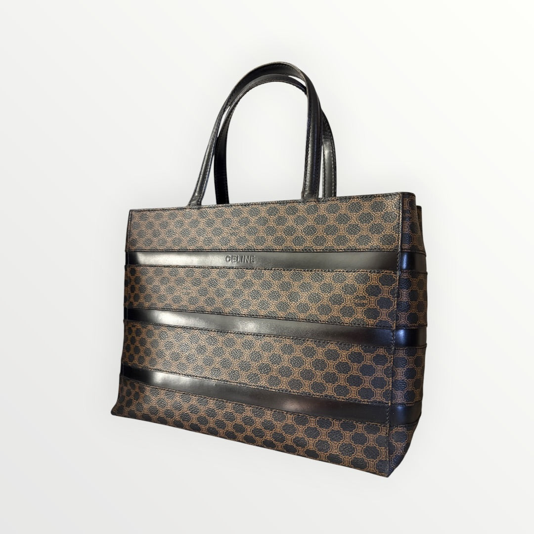 CELINE MACADAM CITY TOTE