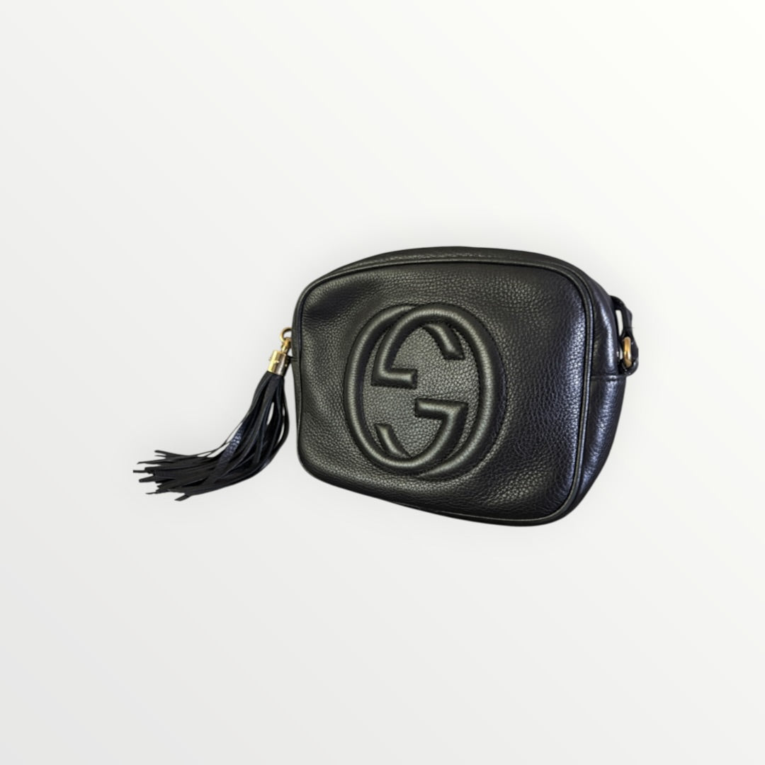 GUCCI SOHO DISCO SMALL LEATHER CROSSBODY