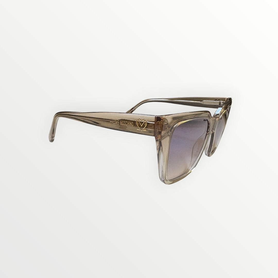 LOVE MOSCHINO SQUARE SUNGLASSES