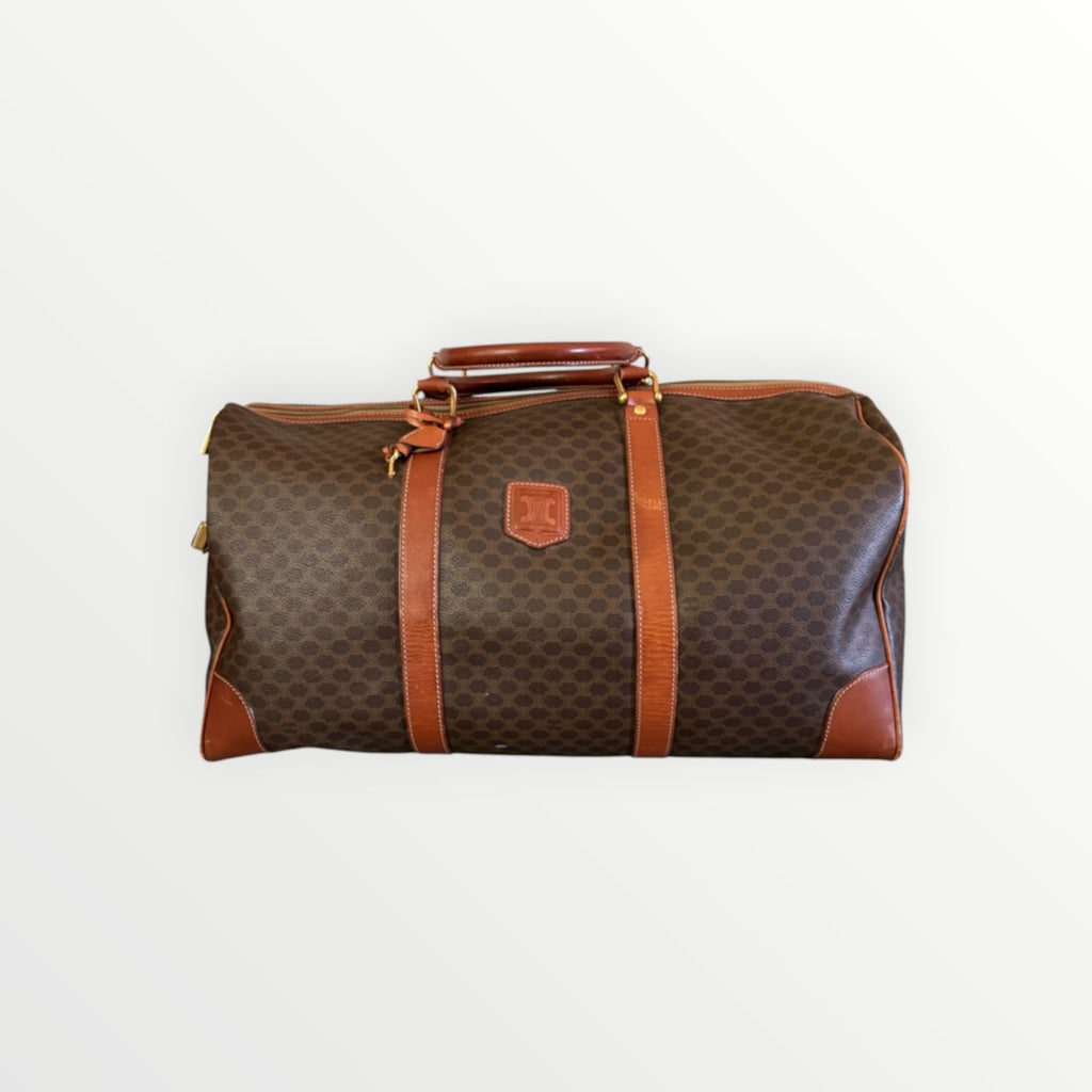 CELINE MACADAM BOSTON WEEKENDER DUFFEL