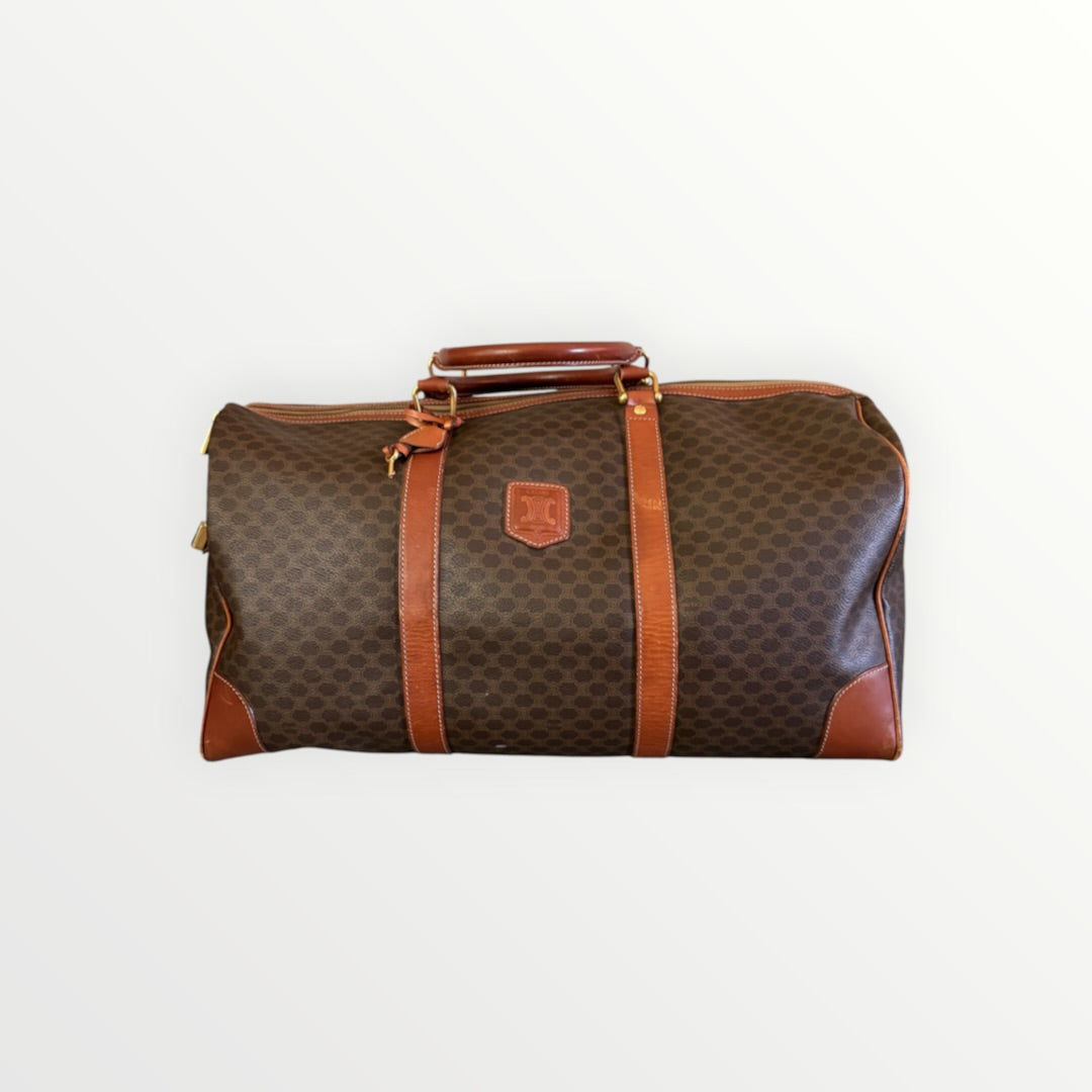 CELINE MACADAM BOSTON WEEKENDER DUFFEL
