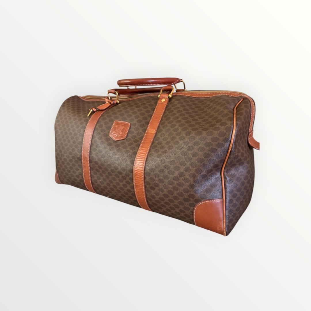 CELINE MACADAM BOSTON WEEKENDER DUFFEL