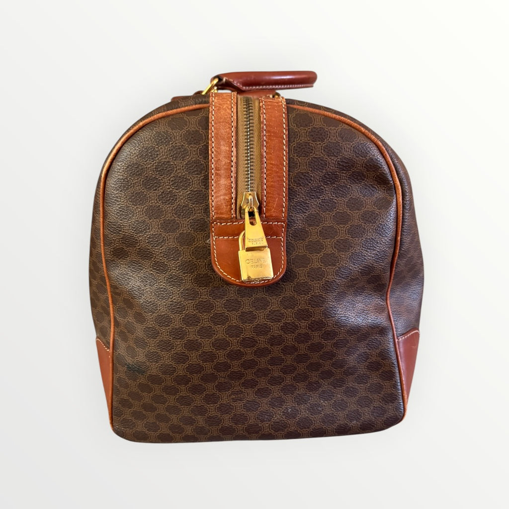 CELINE MACADAM BOSTON WEEKENDER DUFFEL