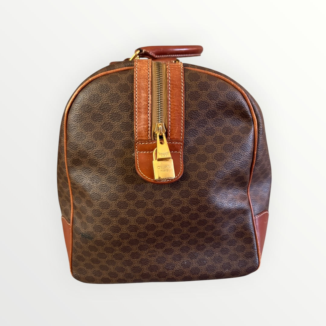 CELINE MACADAM BOSTON WEEKENDER DUFFEL