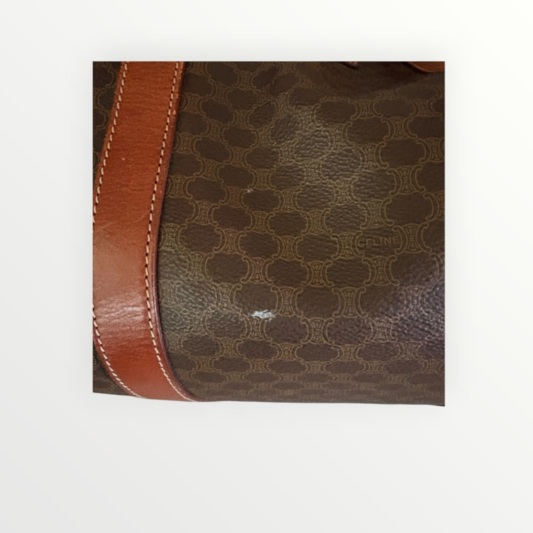 CELINE MACADAM BOSTON WEEKENDER DUFFEL