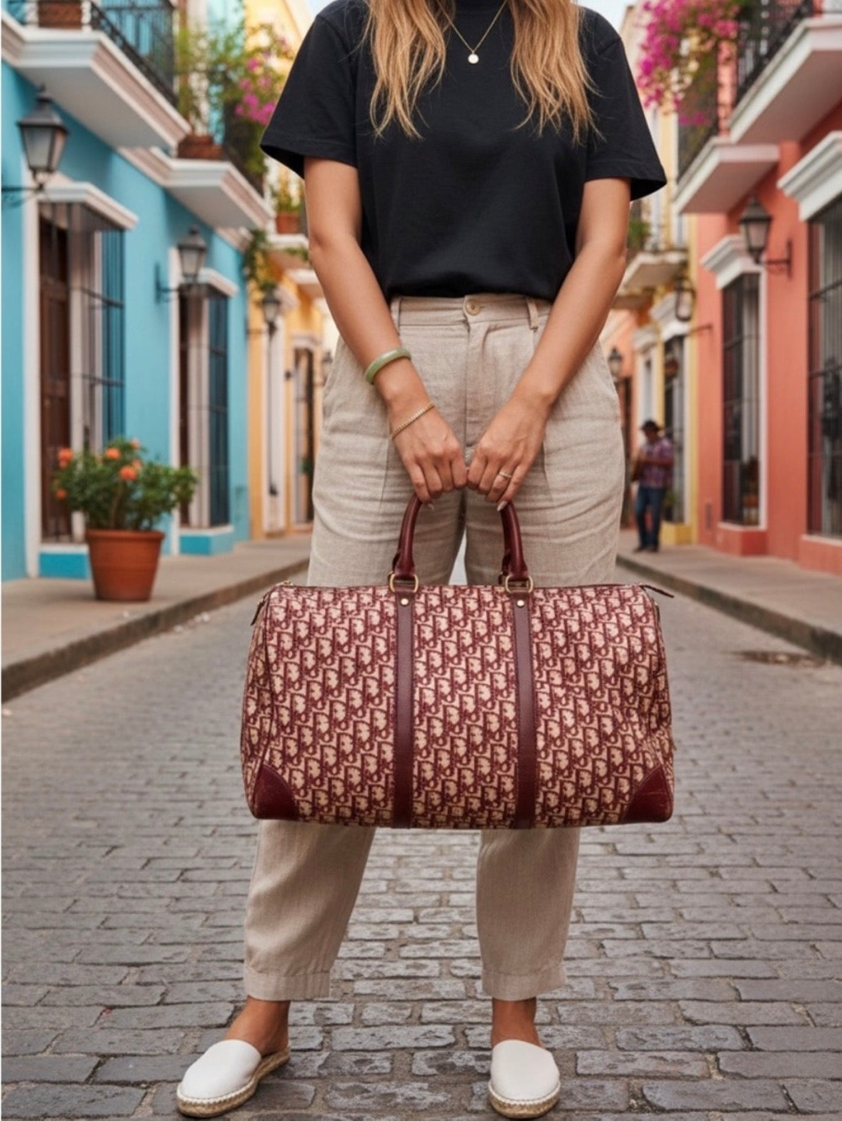 DIOR TROTTER TRAVEL BAG