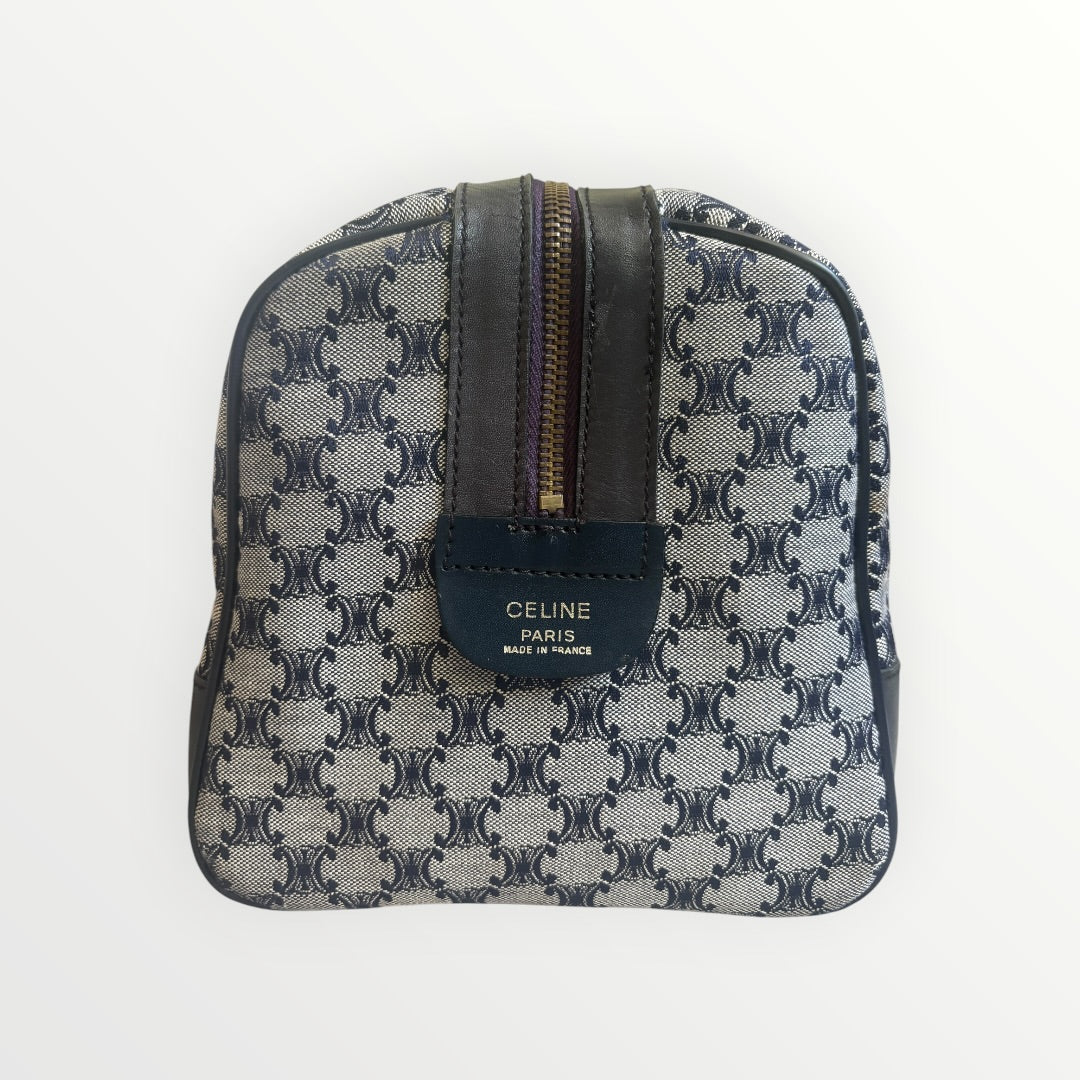 CELINE TRIOMPHE CANVAS BOSTON BAG