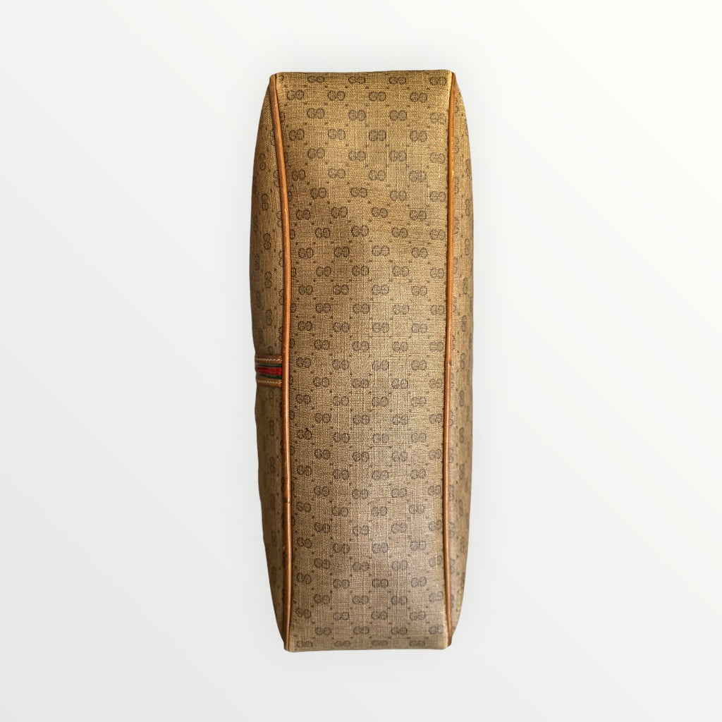 GUCCI GG SUPREME SHERRY LINE SHOULDER BAG