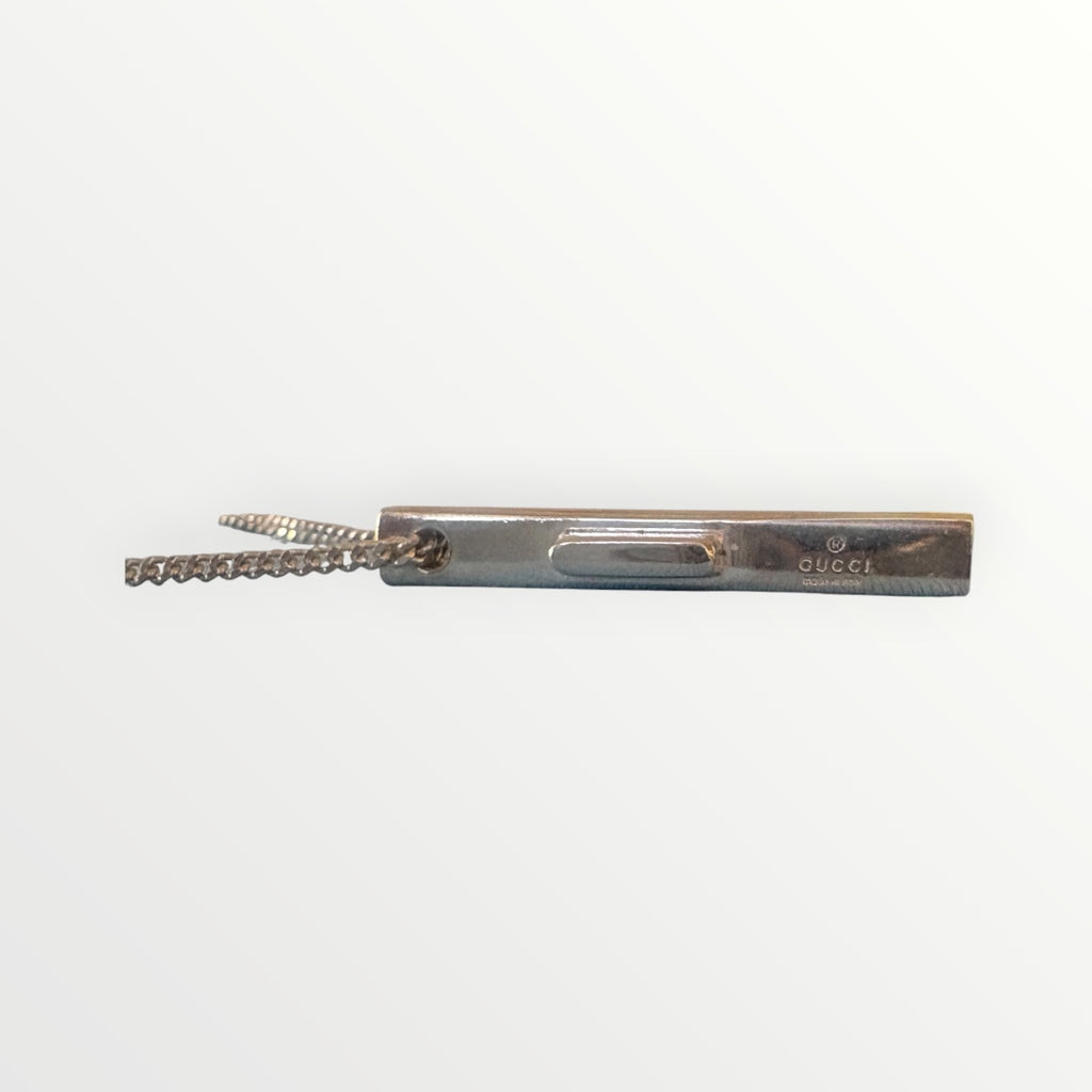 GUCCI CROSS PENDANT NECKLACE