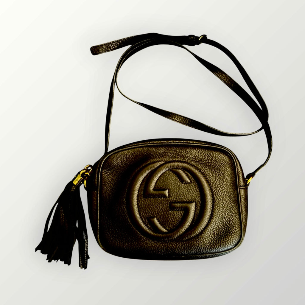 GUCCI SOHO DISCO SMALL LEATHER CROSSBODY