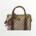 GUCCI GG SUPREME SHERRY LINE BOSTON BAG