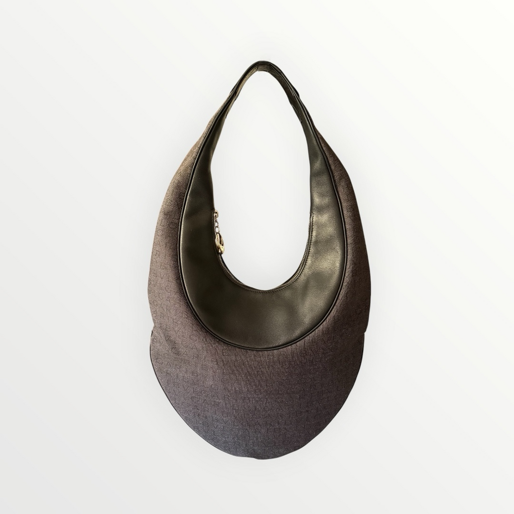 BVLGARI ASCOT LOGOMANIA SHOULDER BAG