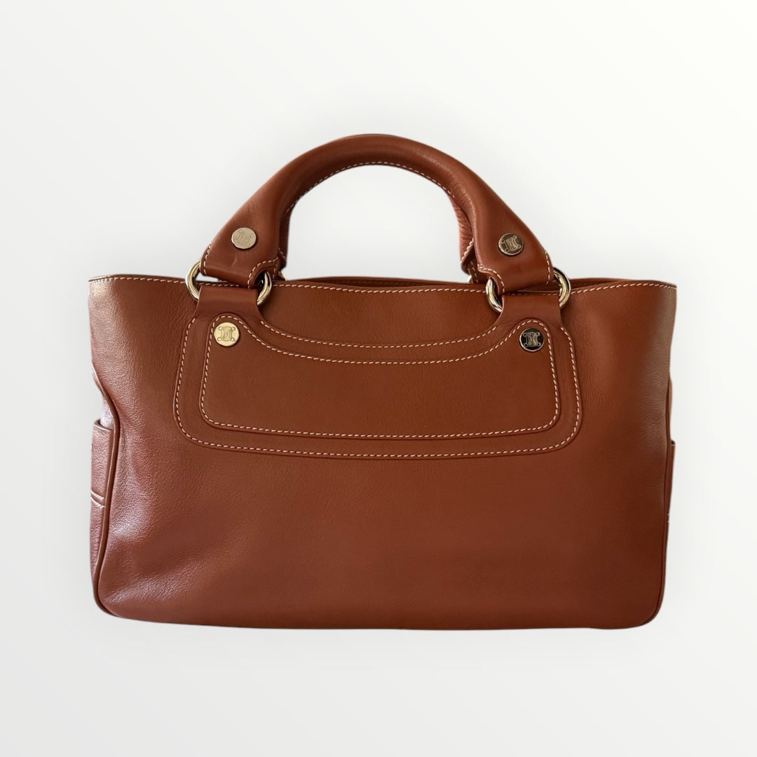 CELINE LEATHER BOOGIE BAG
