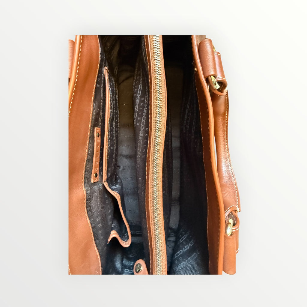 CELINE LEATHER BOOGIE BAG