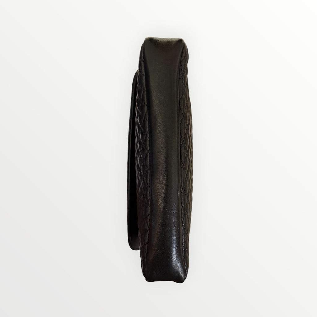 BALLY QUILTED LEATHER CHAIN SHOULDER BAG