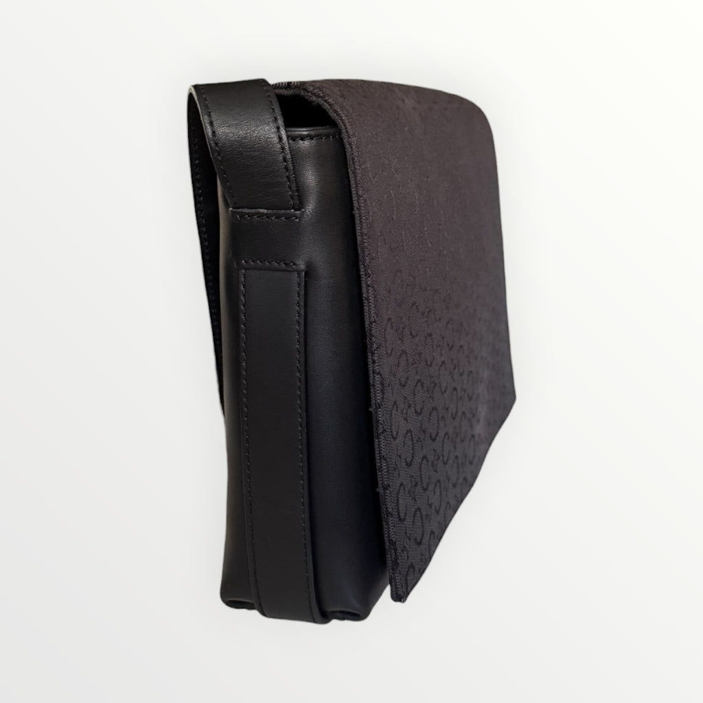 CELINE C-MACADAM CANVAS SHOULDER BAG