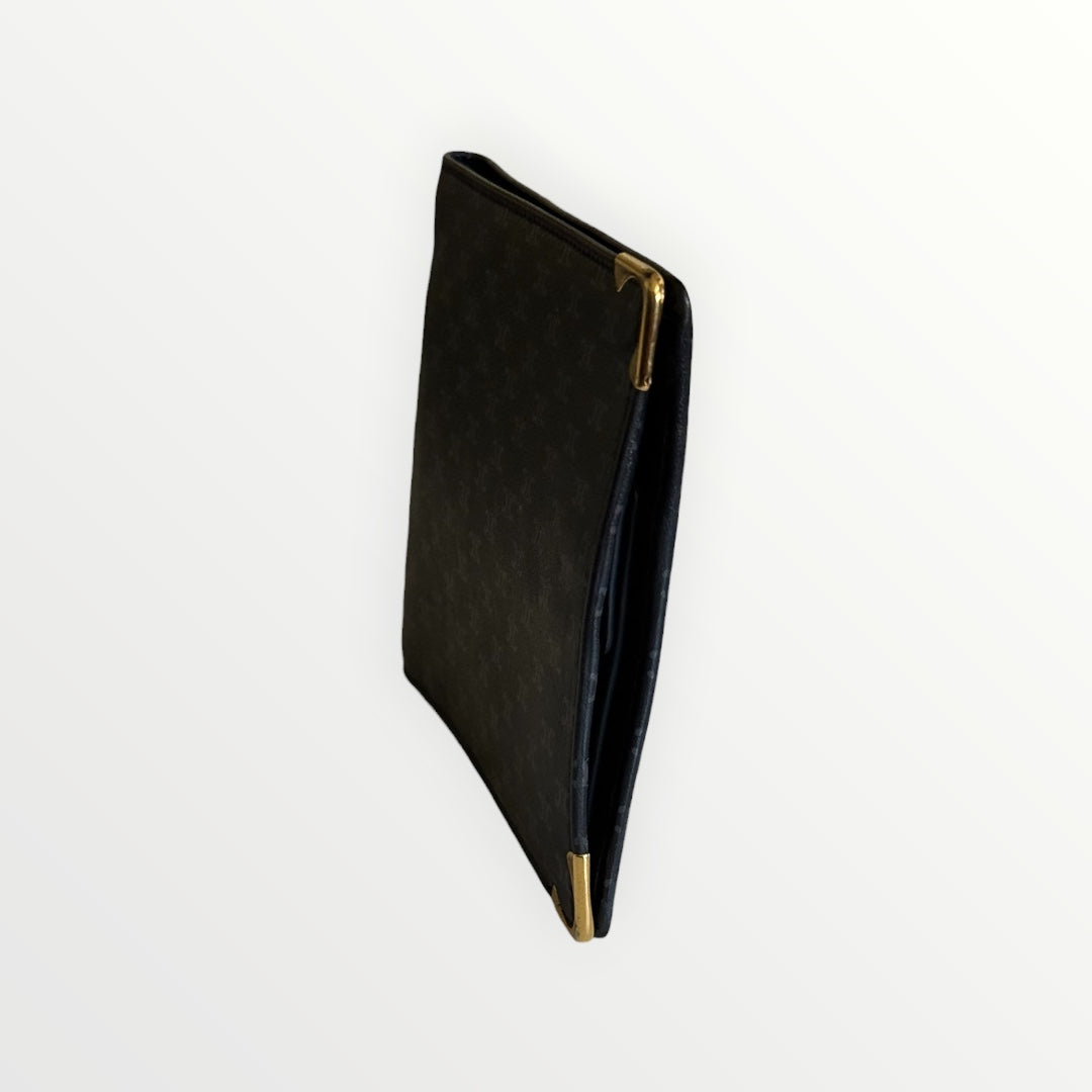 CELINE TRIOMPHE LEATHER BIFOLD WALLET