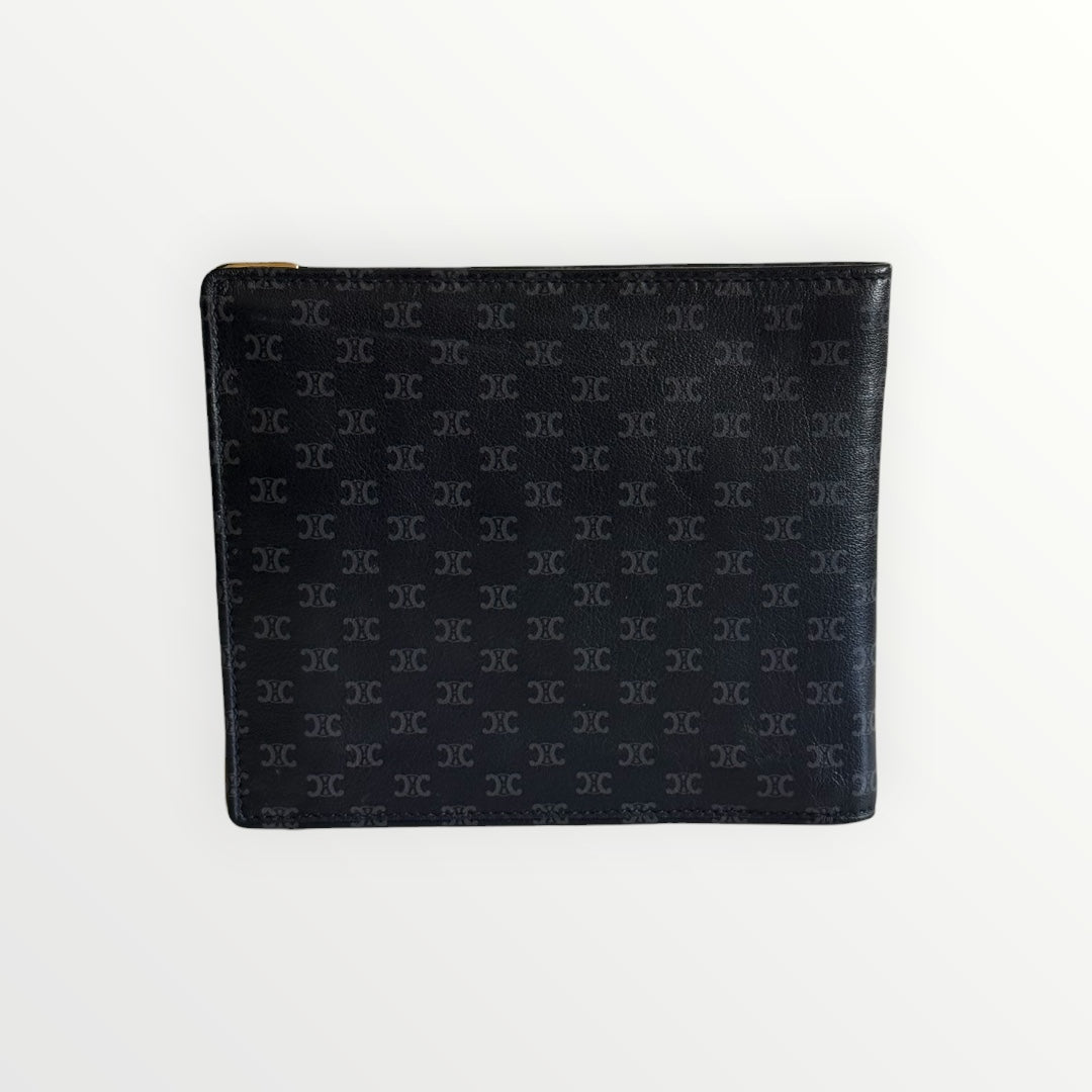 CELINE TRIOMPHE LEATHER BIFOLD WALLET