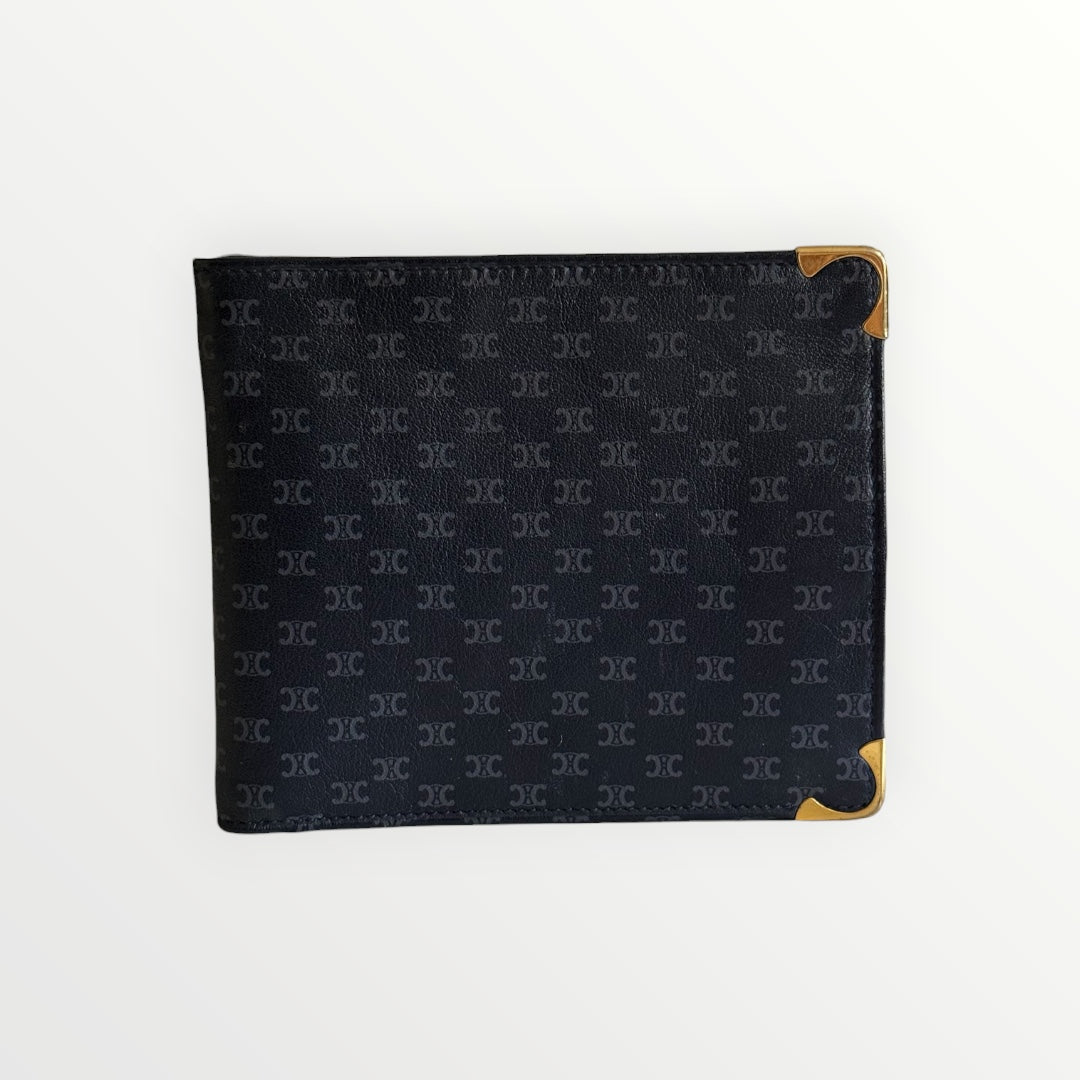CELINE TRIOMPHE LEATHER BIFOLD WALLET