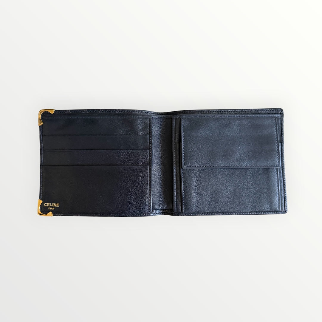 CELINE TRIOMPHE LEATHER BIFOLD WALLET
