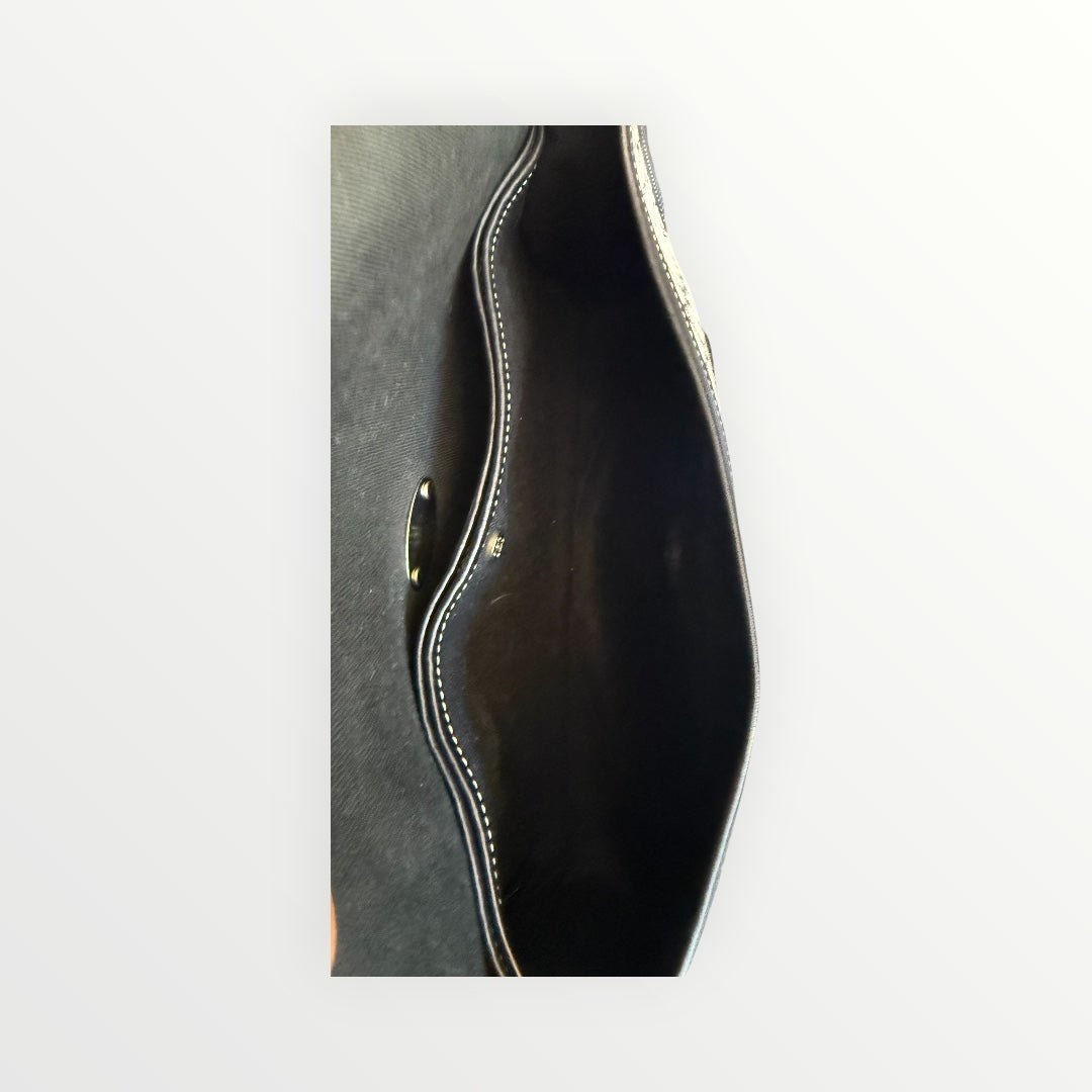 CELINE MACADAM POULBOT SHOULDER BAG