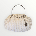 CHANEL TWEED BOUCLE KNITTING BAG