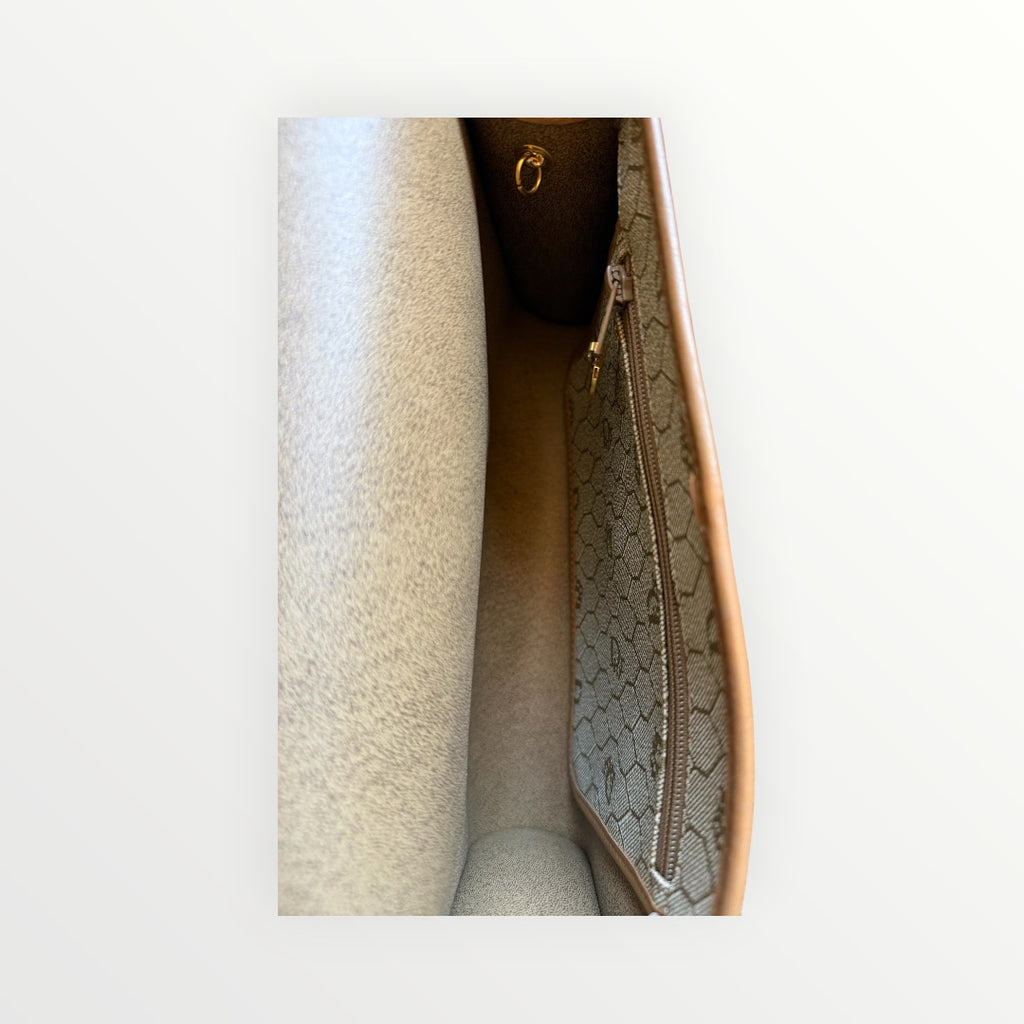 DIOR HONEYCOMB MONOGRAM CHAIN CROSSBODY CLUTCH