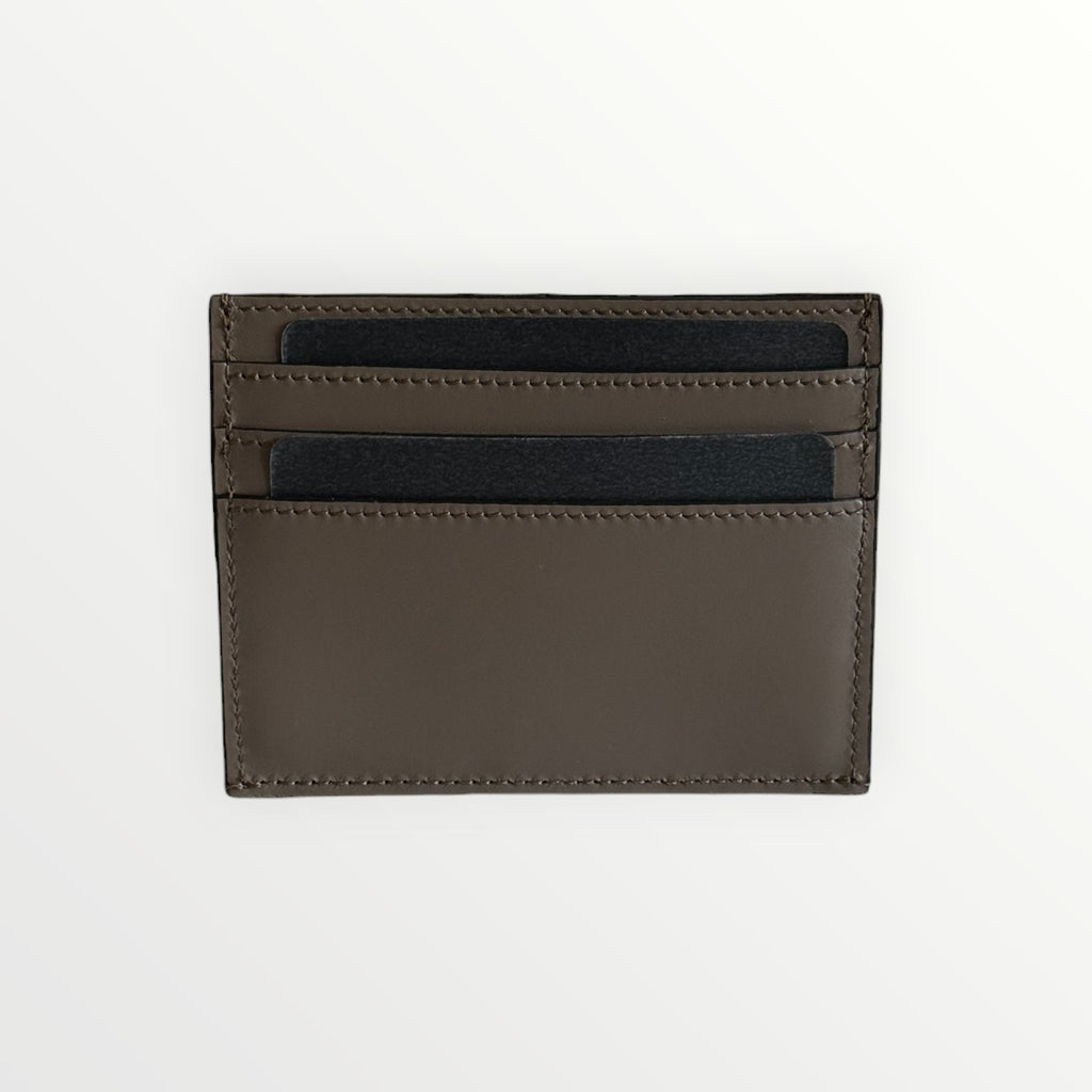 FENDI ROMA LEATHER CARD HOLDER