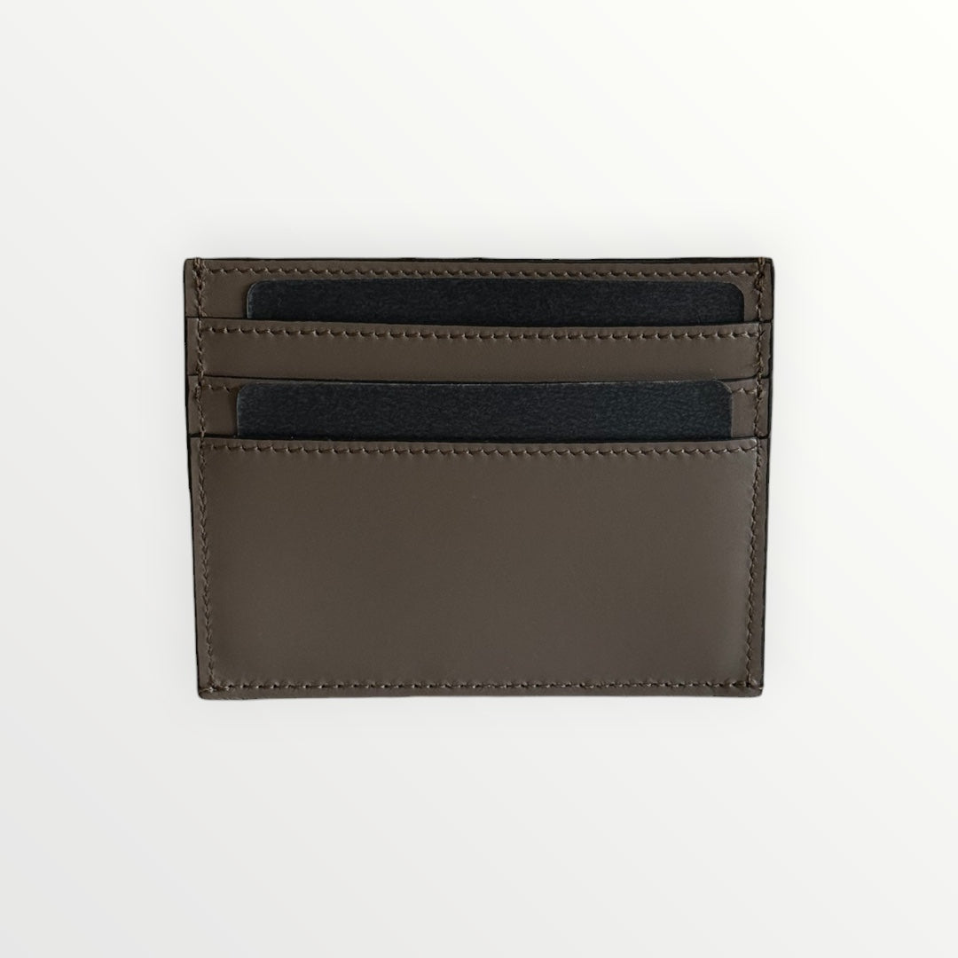 FENDI ROMA LEATHER CARD HOLDER