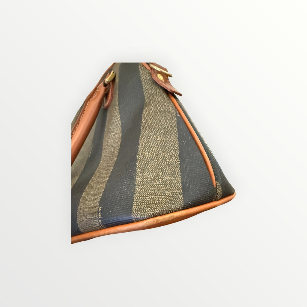 FENDI PEQUIN STRIPE DOME BAG
