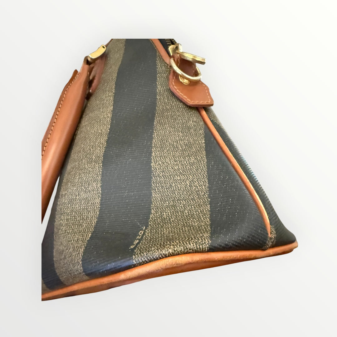 FENDI PEQUIN STRIPE DOME BAG