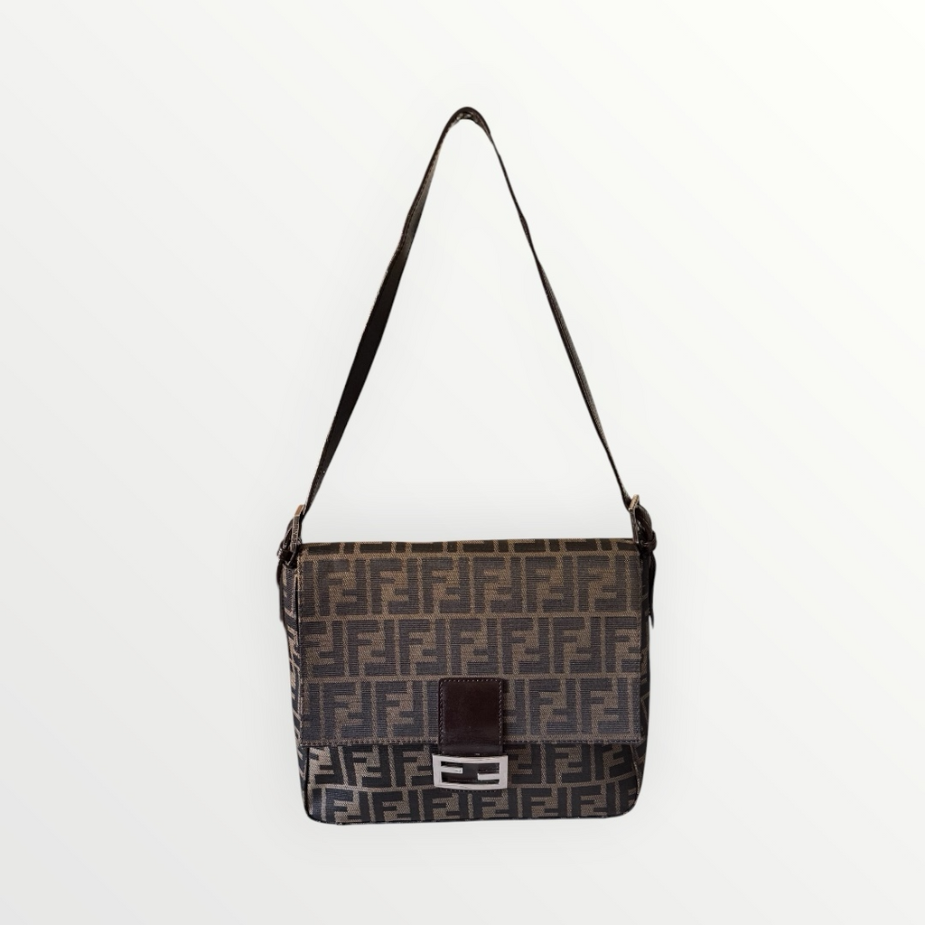 FENDI ZUCCA MAMMA BAGUETTE