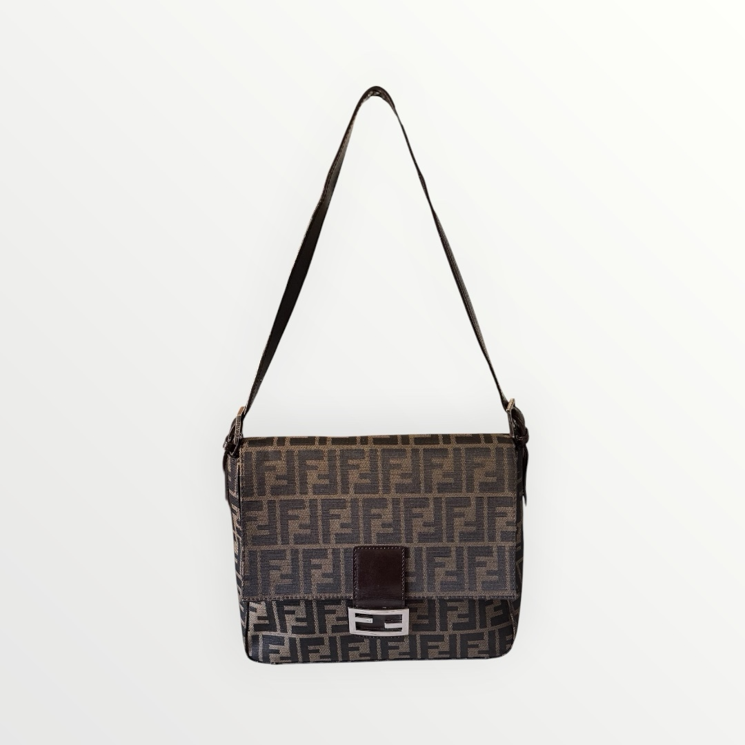 FENDI ZUCCA MAMMA BAGUETTE