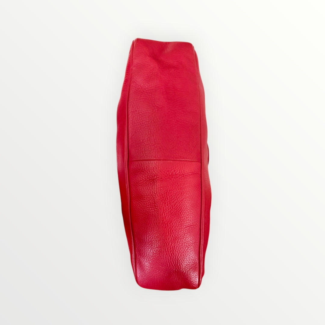 GUCCI BAMBOO LEATHER HOBO BAG