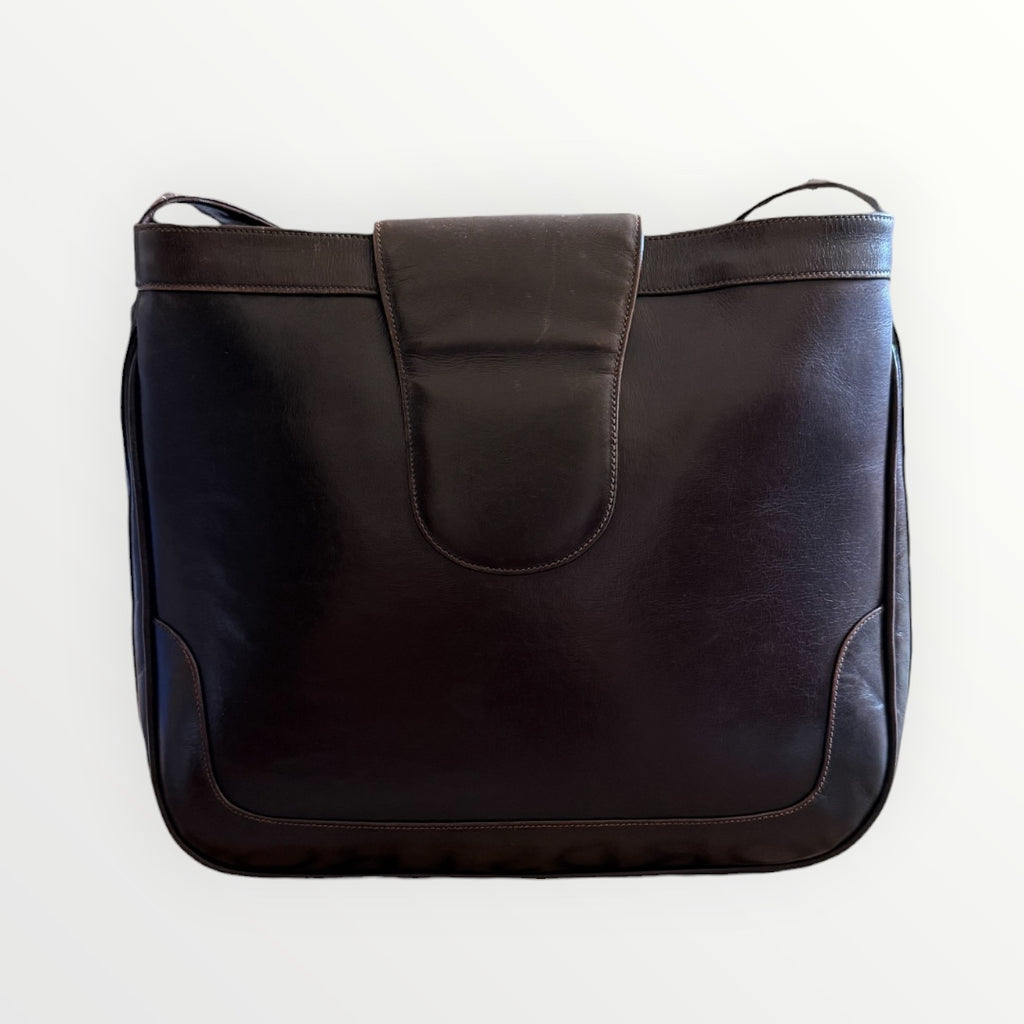 GUCCI LEATHER SHOULDER BAG
