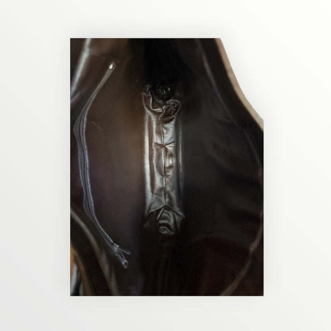 GUCCI LEATHER SHOULDER BAG