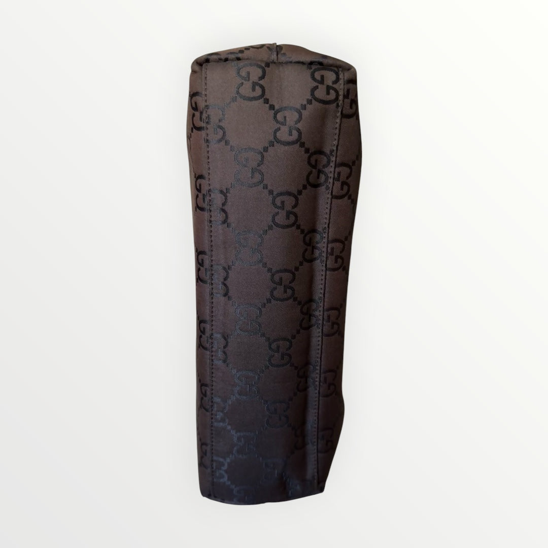 GUCCI GG MONOGRAM CANVAS SHOULDER BAG