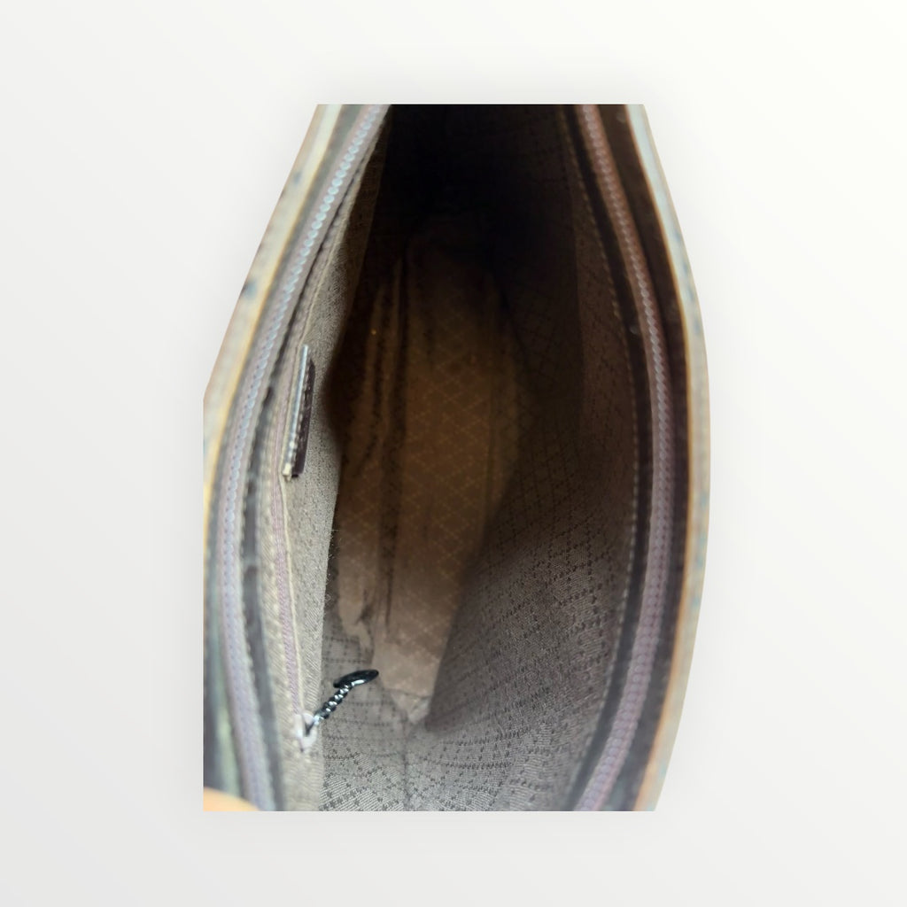 GUCCI GG MONOGRAM CANVAS SHOULDER BAG