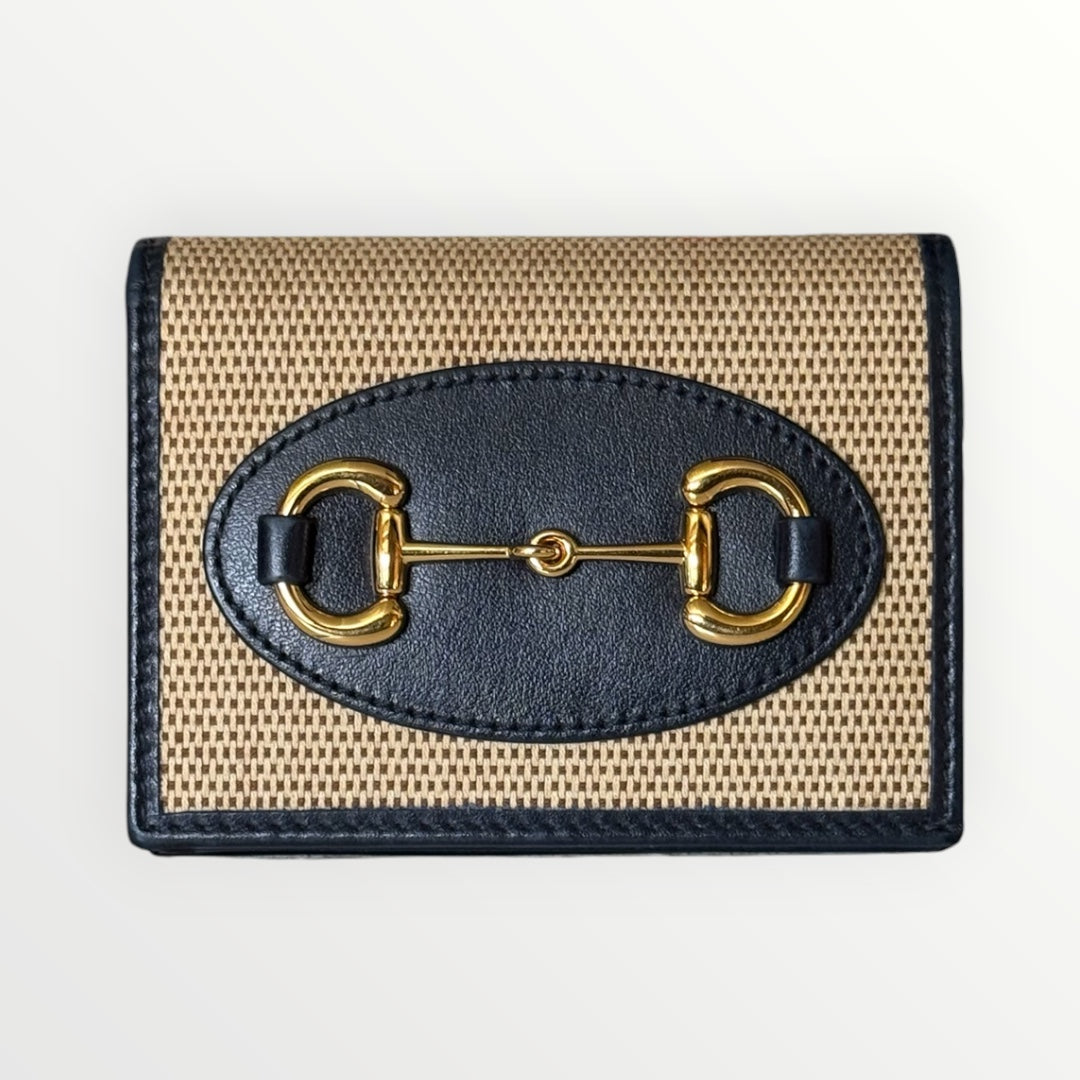 GUCCI HORSEBIT 1955 SMALL WALLET