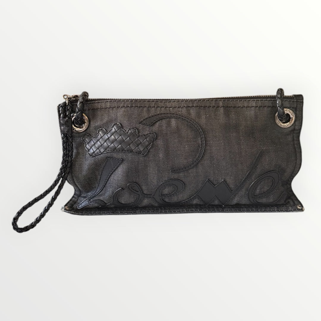 LOEWE DENIM LOGO POCHETTE